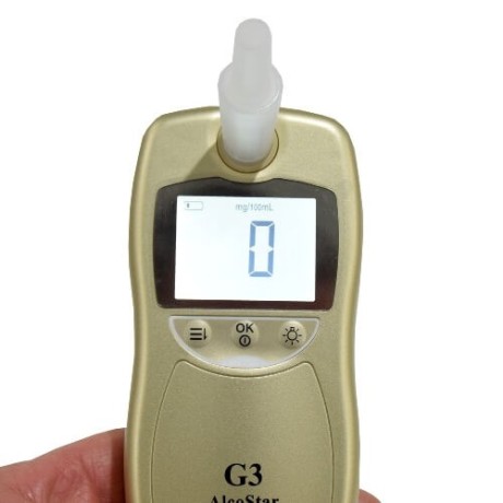 Алкотестер AlcoStar G3 с сертификатом о поверке