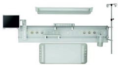 Консоль горизонтальная настенная Длина: 150 см, высота 81 см, глубина 20,6 см Код товара A-BHU-ES-60-DIN-2A