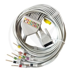 Кабель ЭКГ Schiller, IEC, DIN 3.0