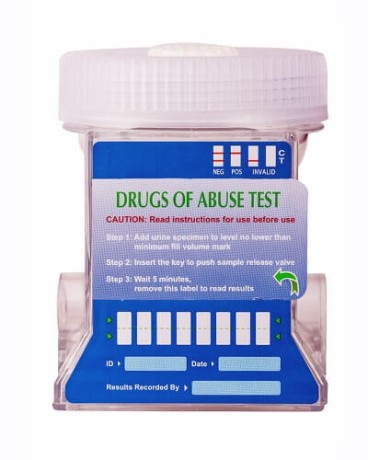 Тест-устройство для одновременного определения до 14 наркотических веществ в организме человека (в моче)