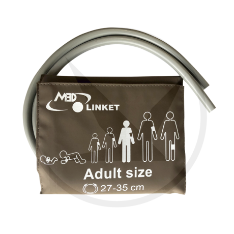 Манжета многоразовая двухтрубочная для НиАД, ø 27-35 см.