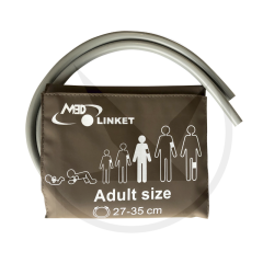 Манжета многоразовая двухтрубочная для НиАД, ø 27-35 см.