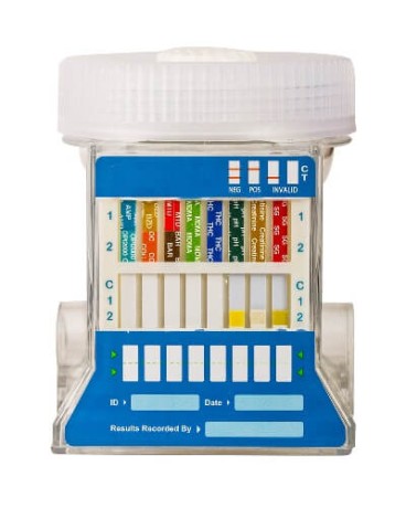 Тест-устройство для одновременного определения до 14 наркотических веществ в организме человека (в моче)