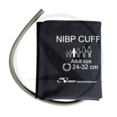 Манжета многоразовая однотрубочная для НиАД, ø 24-32 см.