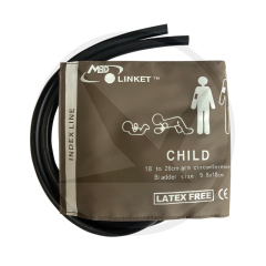 Манжета многоразовая двухтрубочная для НиАД, ø 18-26 см.