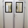 Двустворчатые и одностворчатые дверные системы для чистых помещений