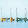 Кислородный регулятор / указатель потока сдвоенный 0-15 л/мин