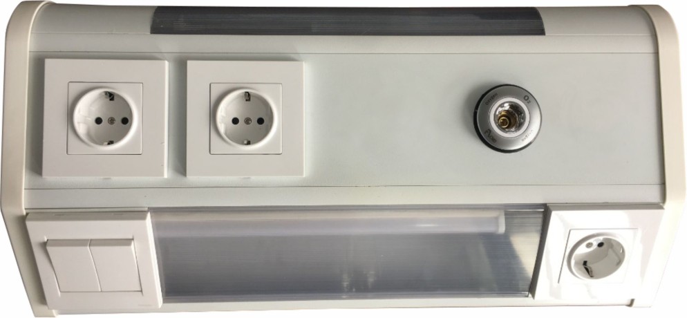 Консоль горизонтальная настенная установочная, серия A-BHU-0M, длина 50 см