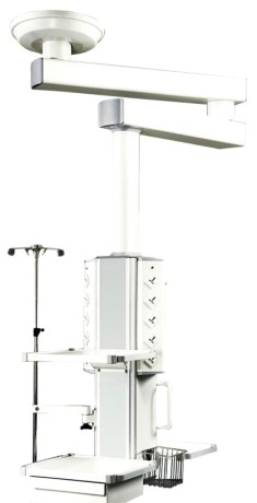 Консоль операционная (реанимационная) потолочная двухплечевая