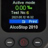 Алкотестер Alcostop 2010 с сертификатом о поверке
