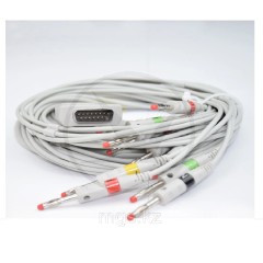 Кабель ЭКГ Мarquette |GEMS| (MAC 1200, IEC, Banana) 008BBI