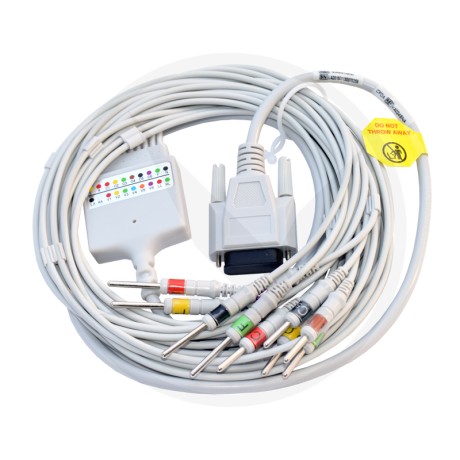 Кабель ЭКГ (Philips, IEC, DIN 3.0) Арт. 018BCI