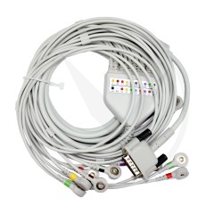 Кабель ЭКГ (Philips, IEC, Snap). Арт. 018SCI