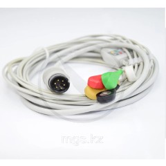 Кабель ЭКГ монитора Мindray (5 отв., IEC, Snap) 020C5I