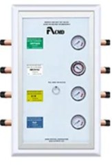 Контрольно-отключающее устройство (КОУ) с манометром на 4 газа