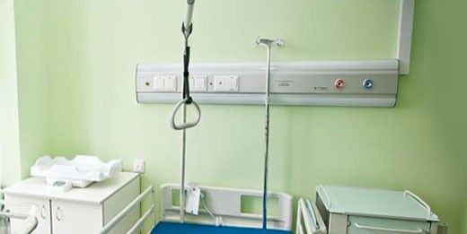 Консоль с настенным креплением МК-НД-1600 с двумя газовыми клапанами