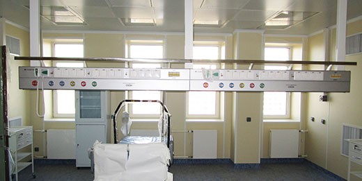 Консоль с П-образным креплением типа МОСТ МК-НД-1600