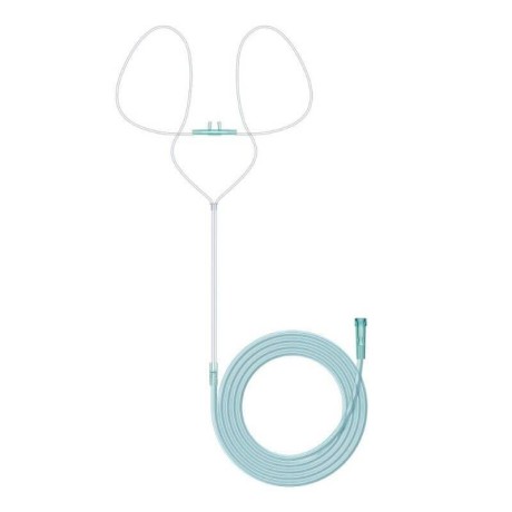 Кислородная носовая канюля для взрослых с трубкой 5 м.