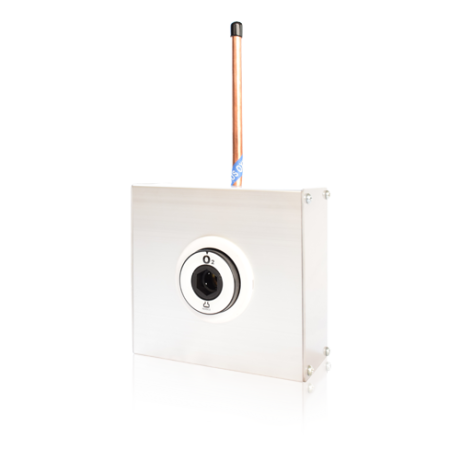 Консоль с одним газовым клапаном