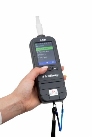 Алкотестер AlcoEasy A50 с сертификатом о поверке