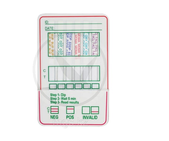 Тест-кассета наркотест на 12 наркотических веществ