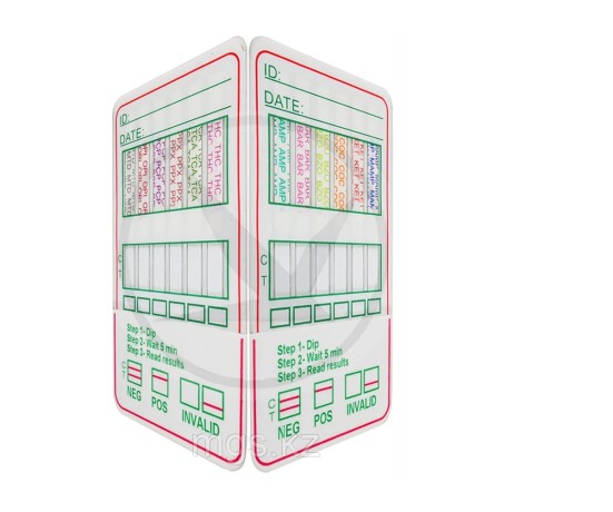 Тест-кассета наркотест на 12 наркотических веществ