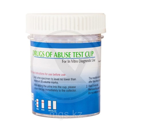 Тест-стакан наркотест на 14 видов наркотических веществ