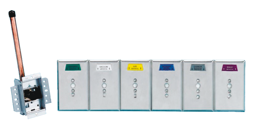 Выпускные отверстия для газа консольного типа