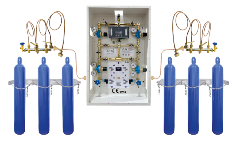 Рампа кислородная, манифольд