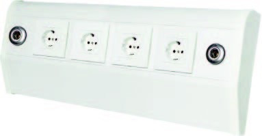 Консоль горизонтальная настенная Длина: 80 см